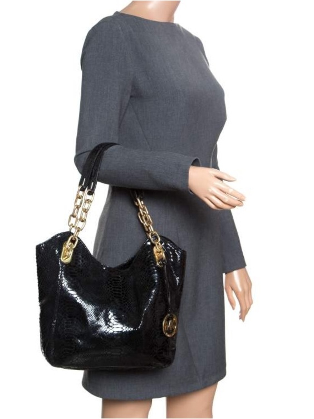 Michael Kors original leather shoulder bag